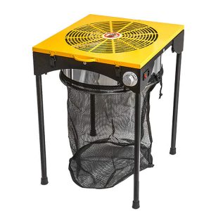 Cortadora eléctrica de hojas de brotes de hierba de mesa de 18 pulgadas