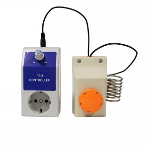 Thermostatic Fan Speed Controller with Dimmer Temperature Function