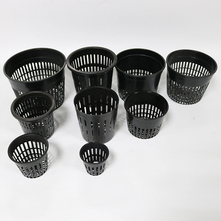 Black Mini Rouns Cups Net Pot