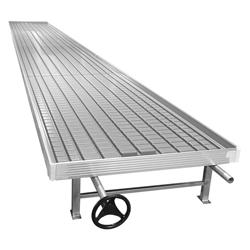 Plastic Hydroponics Grow System Nursery Table Tray-3