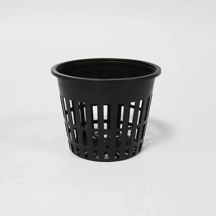 Black Mini Rouns Cups Net Pot 2