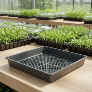 bandejas de propagación de plástico cuencos de plantas
