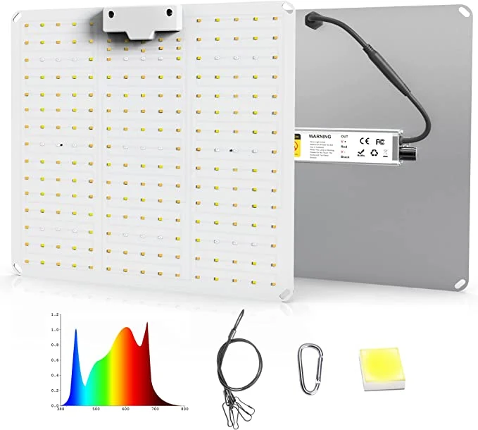 Panel de luz de crecimiento cuántico led de espectro completo 35w 65w 1