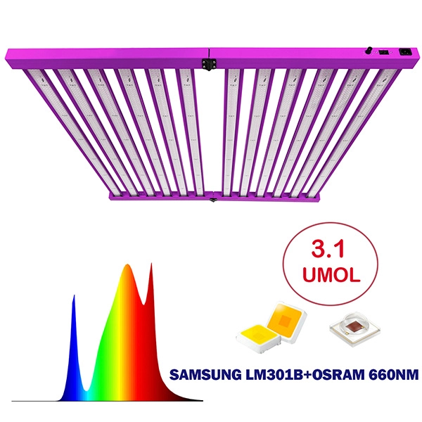 Samsung lm301B LED Grow Light 1000w Full Spectrum 5x5FT 1
